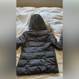 Abercrombie and Fitch puffer jacket, XS gray